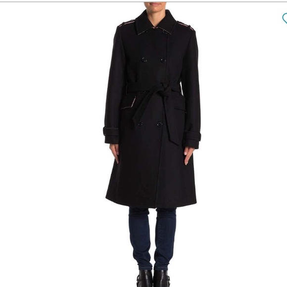 Kate spade double breasted wool coat NWT